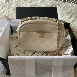 Chanel beige cross body bag (Brand new)